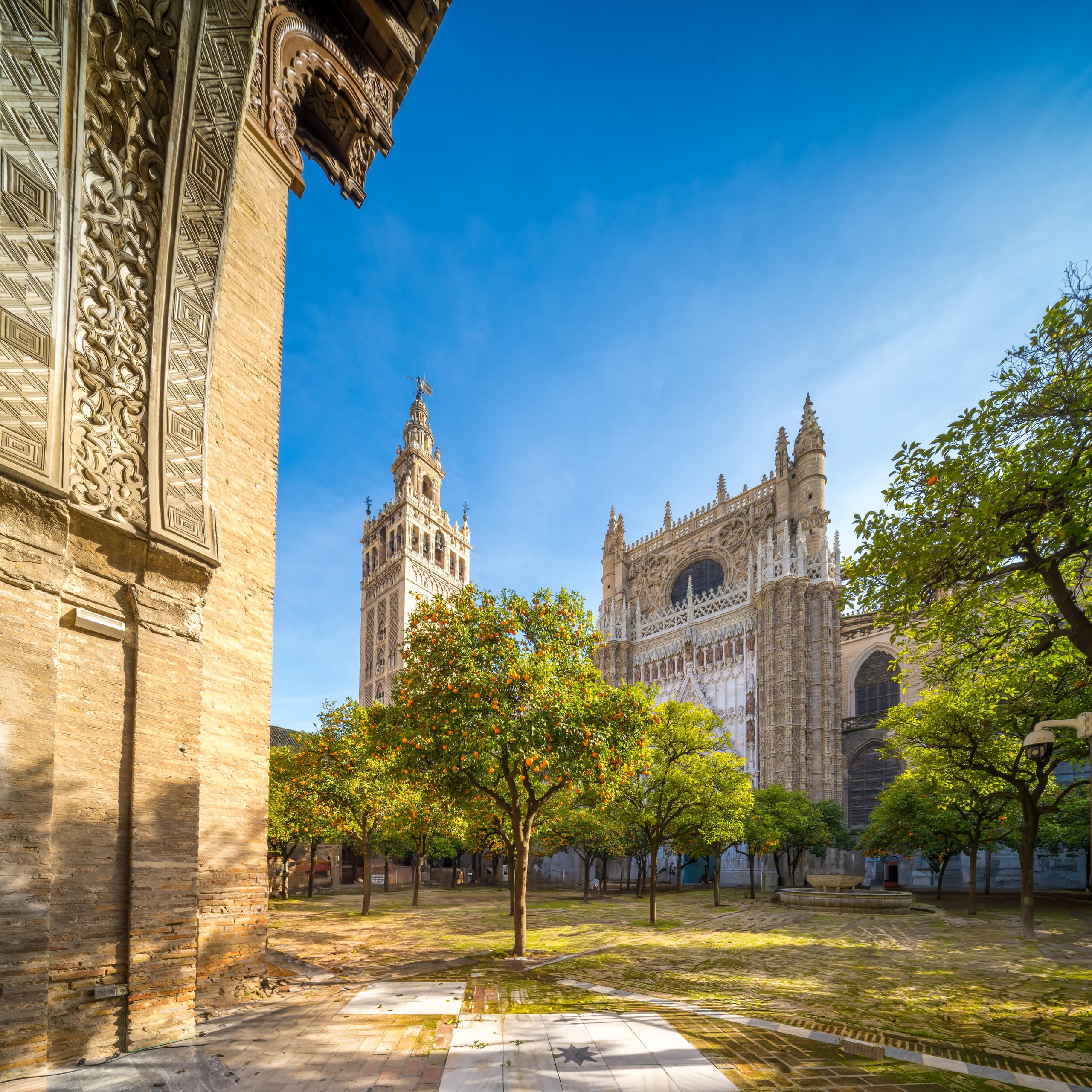 Complete tour: Real Alcázar and Cathedral